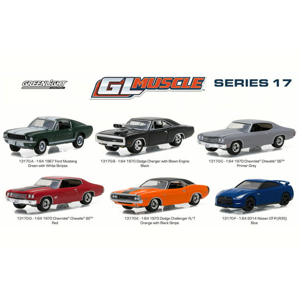 GREENLIGHT MUSCLE 1970 Chevy Chevelle SS RED 1/64 DIECAST CAR 13170-D